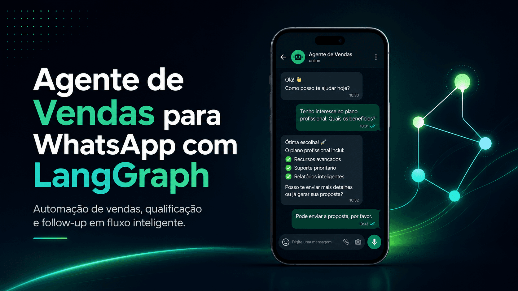 Agente de Vendas para WhatsApp com LangGraph